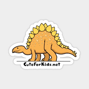 CuteForKids - Stegosaurus - Branded Magnet