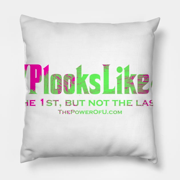 MyVPlooksLike.me - Green/Pink Combo Pillow by ThePowerOfU