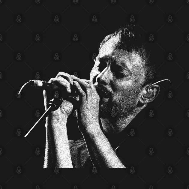 Thom Yorke Retro Design by TuoTuo.id