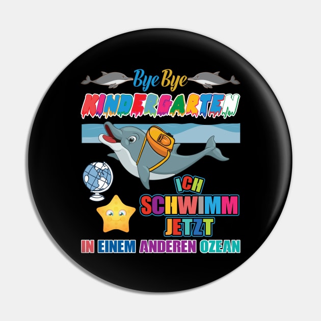 Einschulung Schulkind Delfin Pin by Lin-Eve