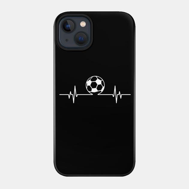 Soccer Lover Cool Heartbeat - Soccer - Phone Case