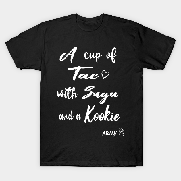 BTS A CUP OF TAE WITH SUGA AND A KOOKIE - Bts - T-Shirt