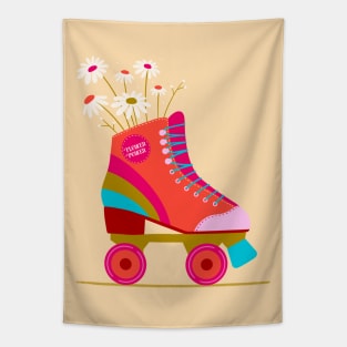 Retro Roller Tapestry