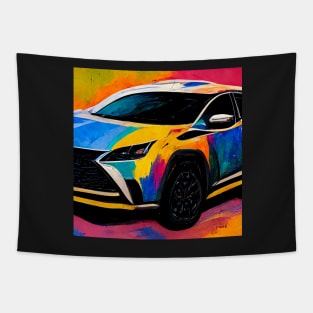 Colorfull NX Car Painting Tapestry