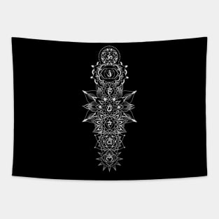 Chakra design Tapestry