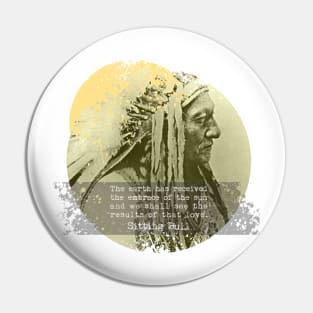 Sitting Bull Pin