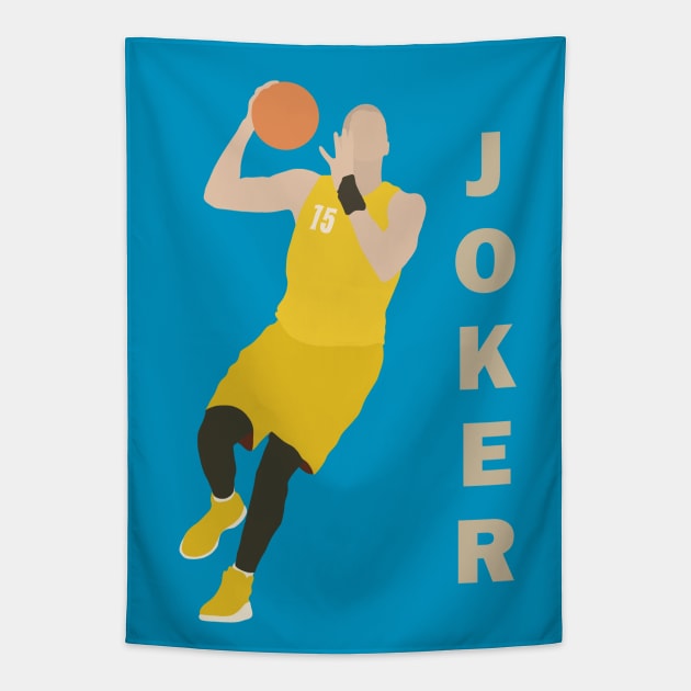 Nikola Jokic Tapestry by valentinahramov