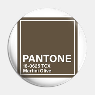 pantone 18-0625 TCX Martini Olive Pin