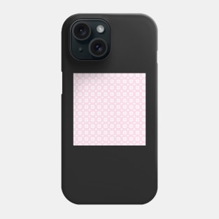 CUTE VALENTINES DAY VINTAGE RETRO PINK AND WHITE HEARTS AND STRIPES Phone Case