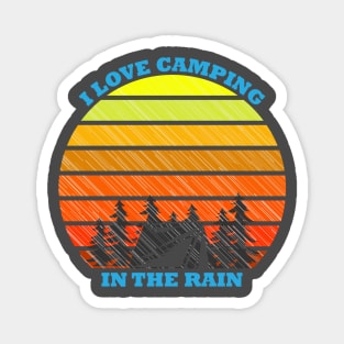 Camping lover Magnet