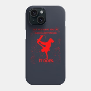 Freestyle Skateboard Phone Case