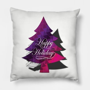 Happy Holidays Pillow