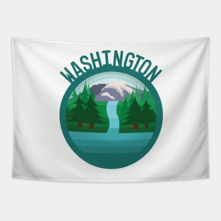 Washington Pride Badge Tapestry