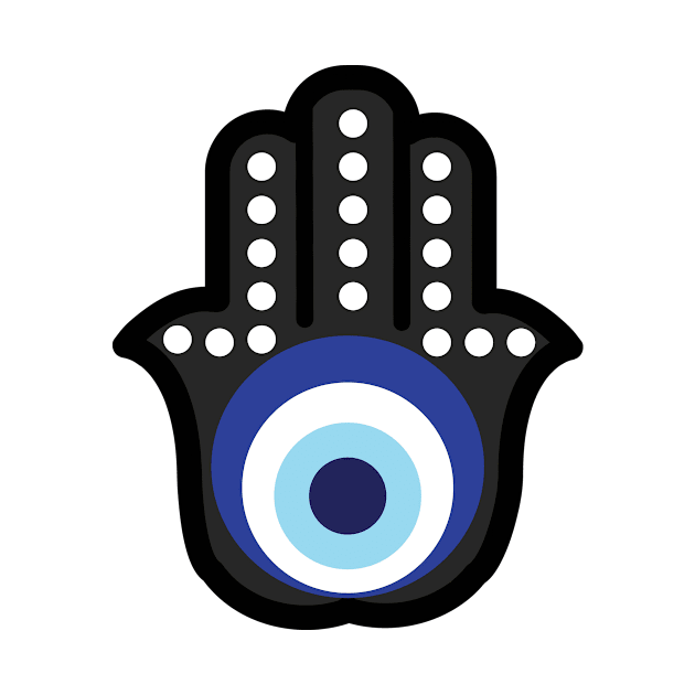 Hand of Hamsa Fatima Evil Eye by livania