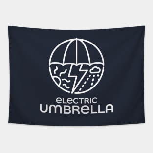 Electric Umbrella New Epcot Logo Style Tapestry