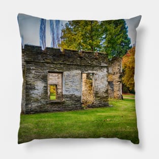 A Hidden Gem in the Forest: The Abandoned Stone Shack Pillow