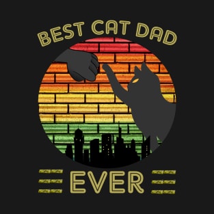 Best cat dad ever T-Shirt