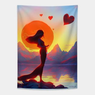 Sending my Love Tapestry