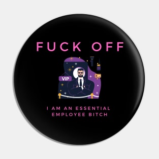 vip essential employee Pin