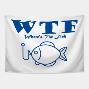 WTF - Where's The Fish Tapestry