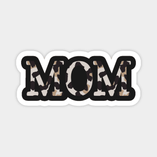 Mom Funny Leopard Design Magnet