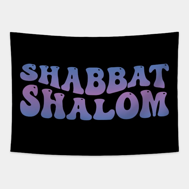 Shabbat Shalom Tapestry by DPattonPD