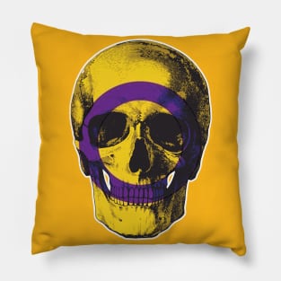 Intersex Skull Pillow