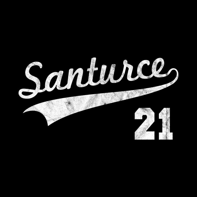 Distressed Santurce 21 Puerto Rican Baseball Cangrejeros Puerto Rico by PuertoRicoShirts