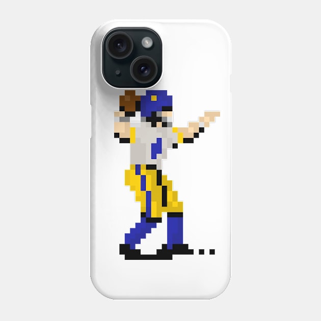 16-Bit QB - Los Angeles Phone Case by The Pixel League