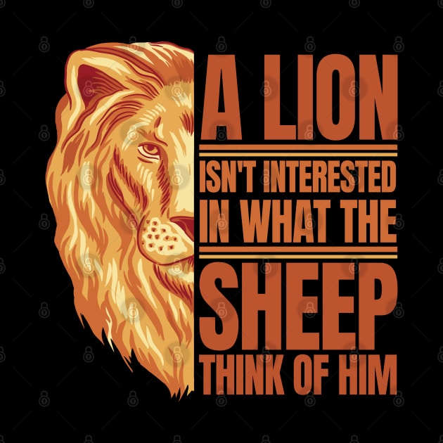 Lion's Confidence Mantra by Life2LiveDesign