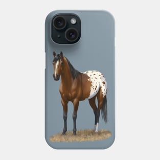 Beautiful Brown Bay Appaloosa Quarter Horse Phone Case