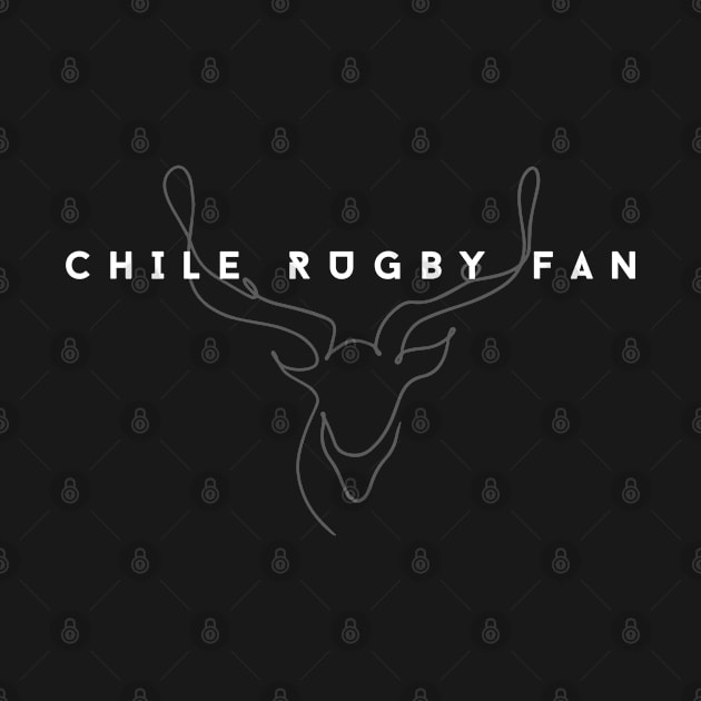 Minimalist Rugby #015 - Chile Rugby Fan by SYDL