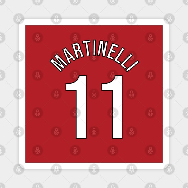 Martinelli 11 Home Kit - 22/23 Season Magnet by GotchaFace