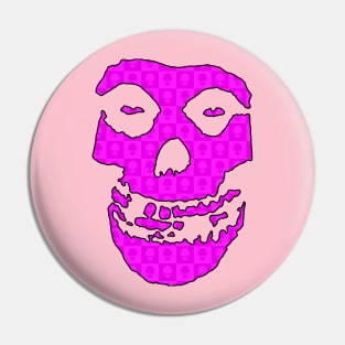 Crimson Ghost - Pink Aliens Pin