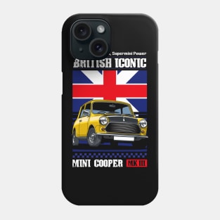 Iconic Cooper British Car Phone Case