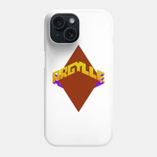 Henry Cavill as Argylle action movie 2024 graphic design Phone Case