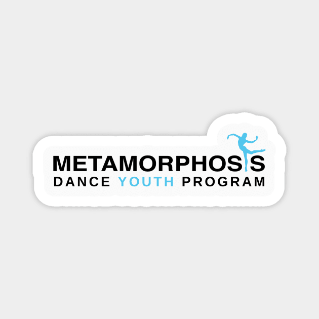 MDYP Black Letters Magnet by Metamorphosis Dance Company