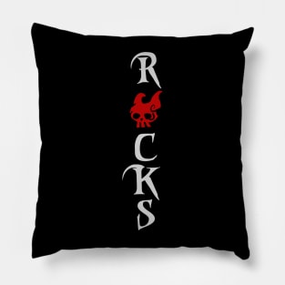 Rocks D Xebec, Rocks De Xebec Logo. Pillow