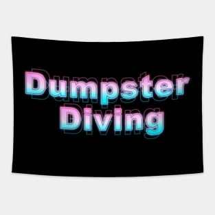 Dumpster Diving Tapestry