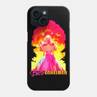 Barbie x Oppenheimer mashup Phone Case