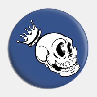 Don't Lose Your Head Skull Boy Pin