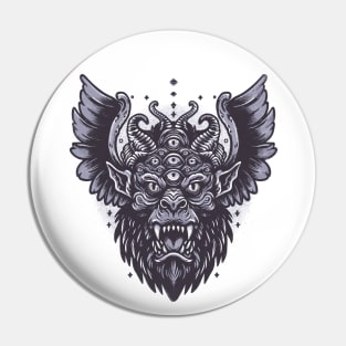 Winged Ape Pin