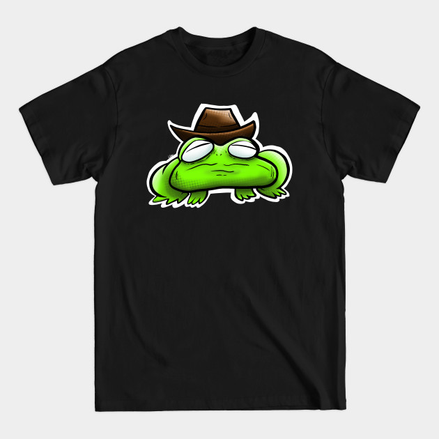 Discover T H E F R O G (Cowboy-Up variant) - Frog - T-Shirt