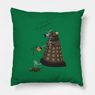 Dalek Retrement - Dr Who's Orders | CULTIVATE Pillow