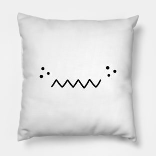 Mouth funny kawaii Pillow