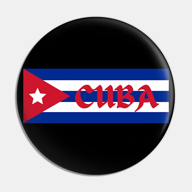 Cuba in Cuban Flag Pin by aybe7elf