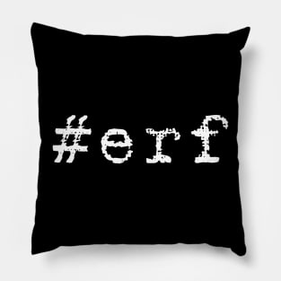 #erf ERF classic lorry hashtag Pillow