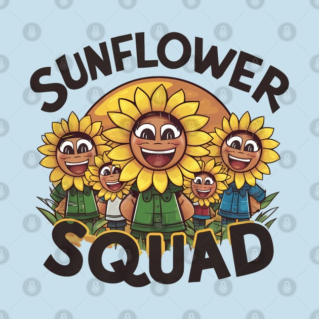 Sunflower Squad by NomiCrafts