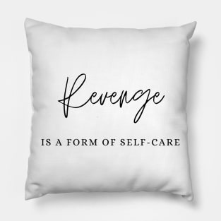 Self-Care Humor | Creative Typography Pillow