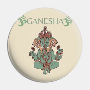 Om Ganesha Om Pin